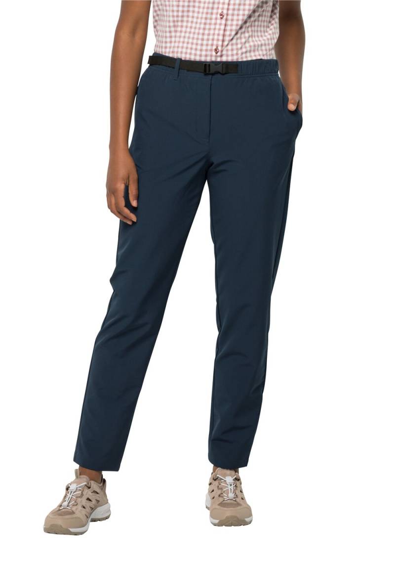 Jack Wolfskin Lange Hose Damen Summer Walk Pants Women 36 blau night blue von Jack Wolfskin