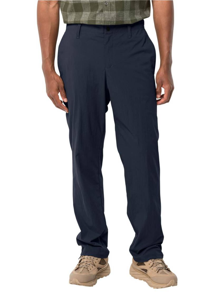 Jack Wolfskin Lange Hose Herren Desert Pants Men 46L blau night blue von Jack Wolfskin