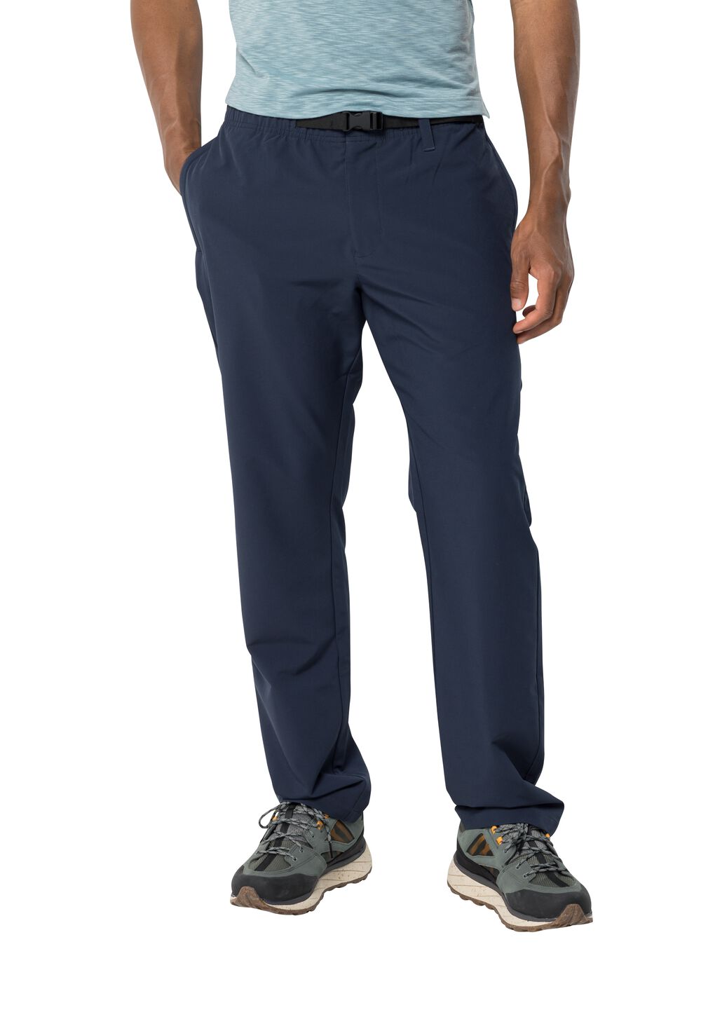 Jack Wolfskin Lange Hose Herren Summer Walk Pants Men 46 blau night blue von Jack Wolfskin