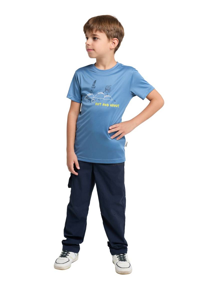 Jack Wolfskin Lange Hose Kinder Desert Pants Kids 104 blau night blue von Jack Wolfskin