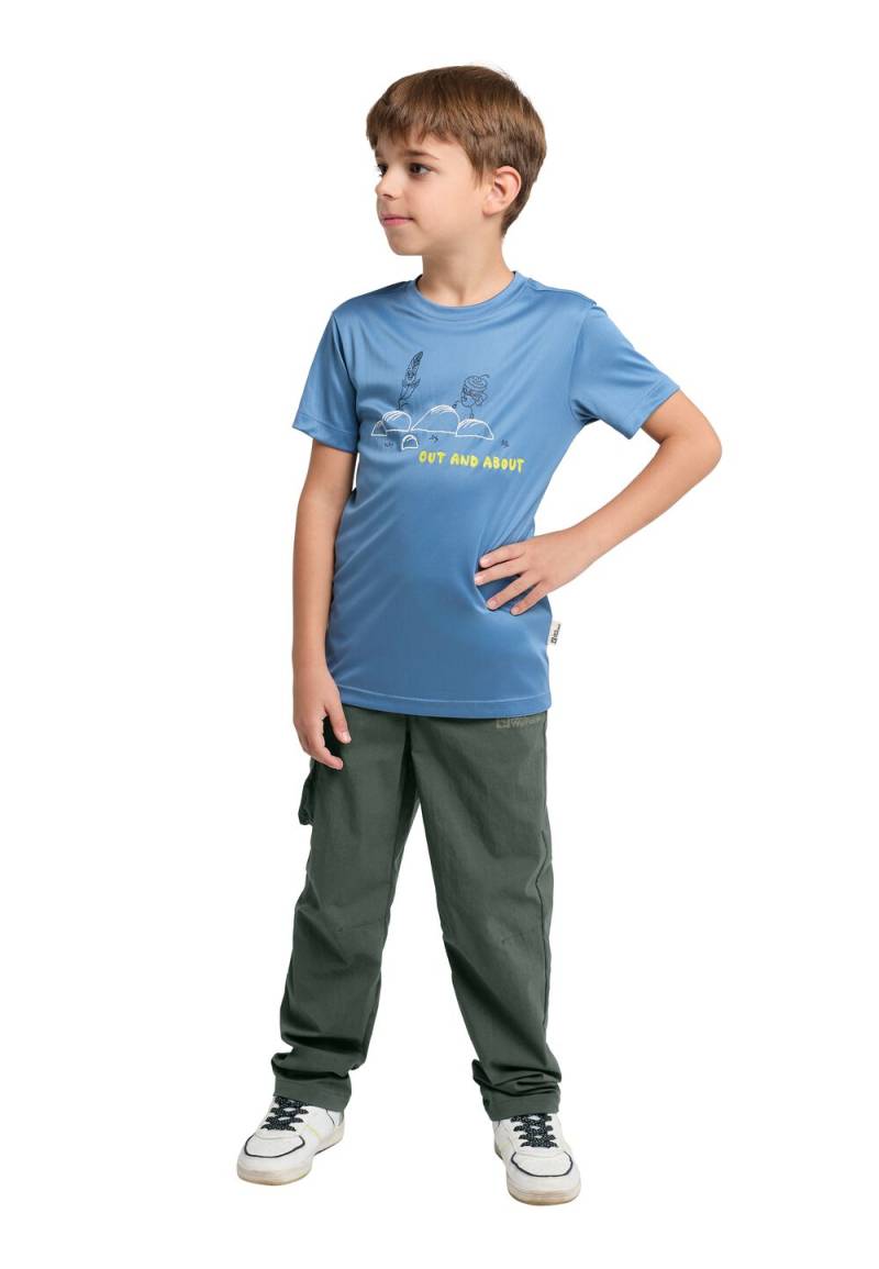 Jack Wolfskin Lange Hose Kinder Desert Pants Kids 104 slate green slate green von Jack Wolfskin