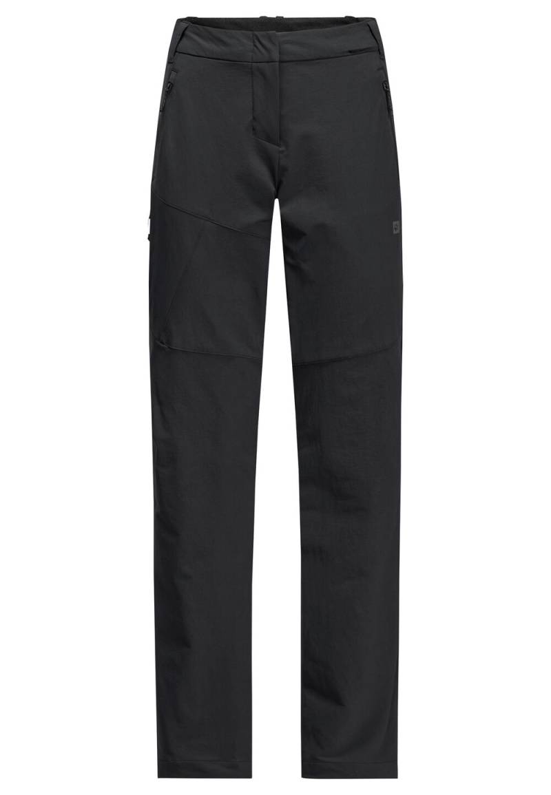 Jack Wolfskin Lange Hose Damen Glastal Winter Pants Women 36 black black von Jack Wolfskin