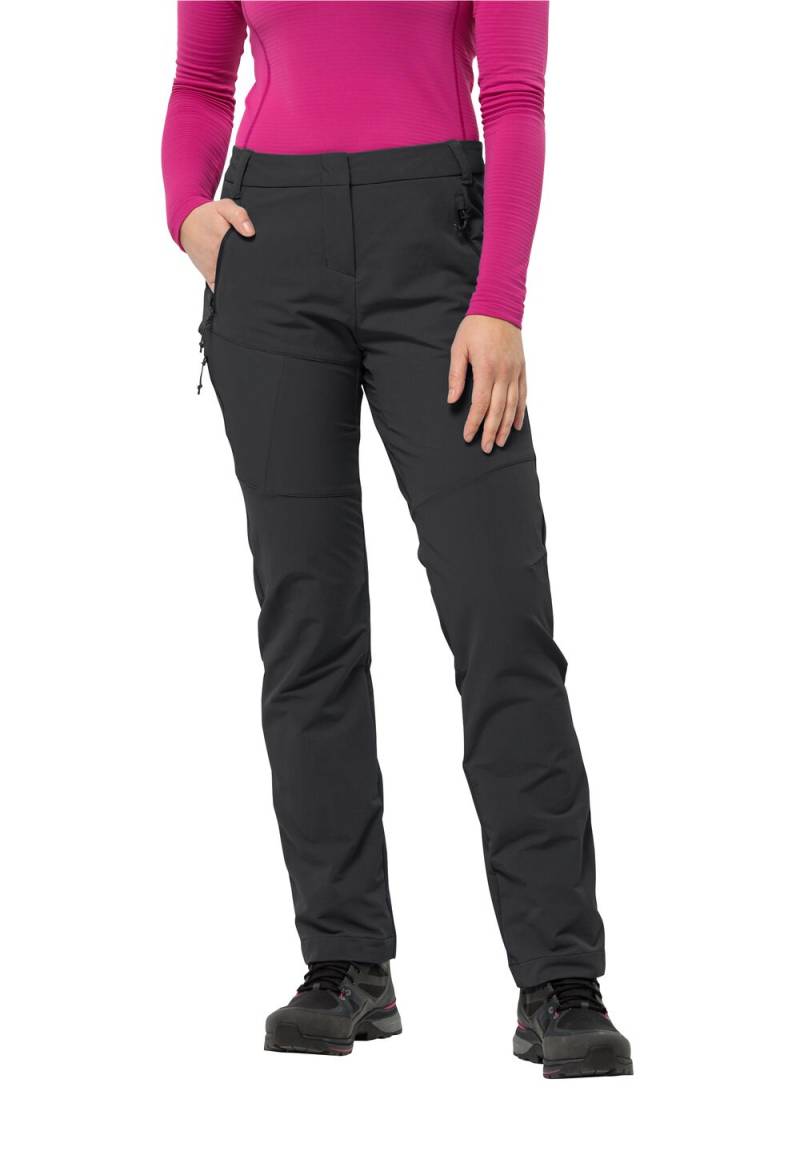 Jack Wolfskin Lange Hose Damen Glastal Winter Pants Women 36L black black von Jack Wolfskin