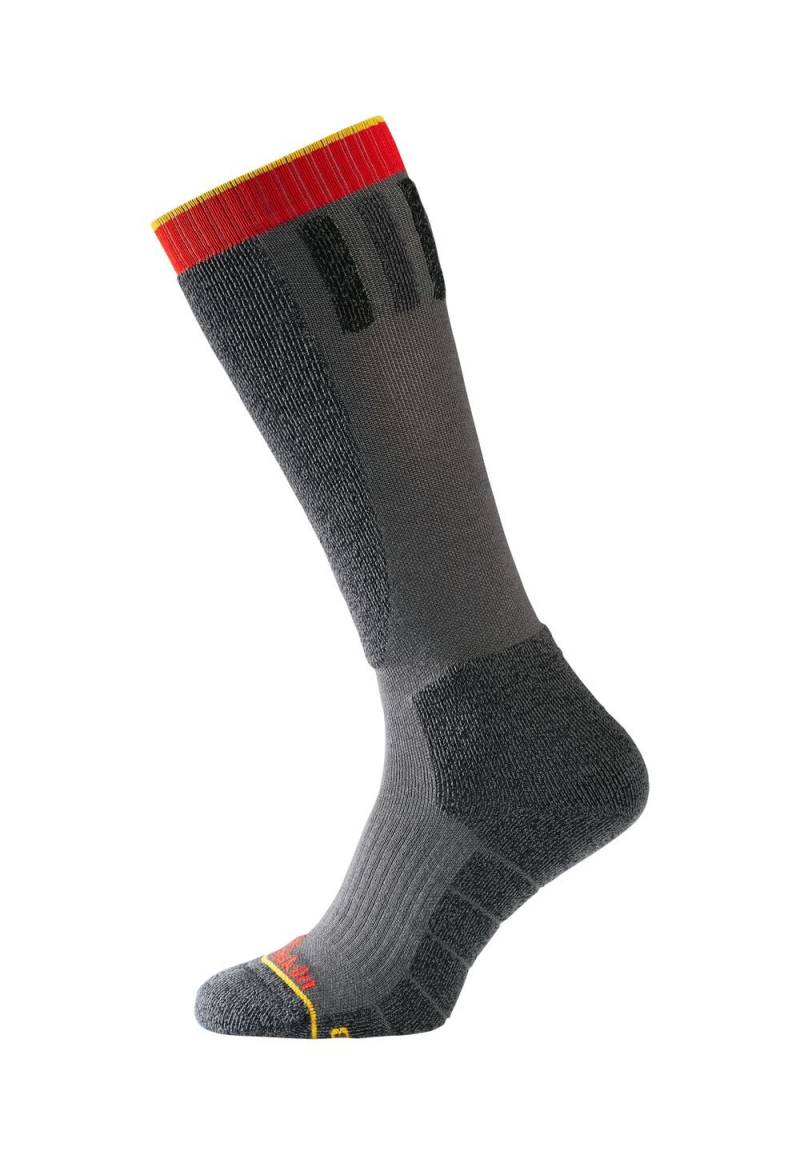 Jack Wolfskin Merino-Skisocken SKI Merino Sock H C 35-37 dark grey Dark Grey von Jack Wolfskin