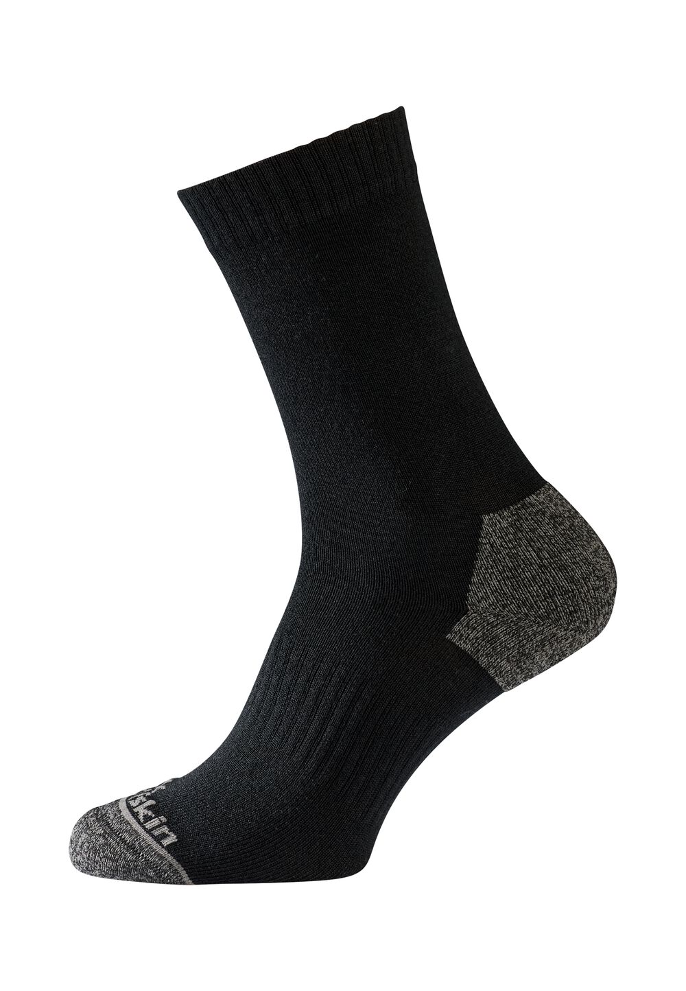 Jack Wolfskin Merino-Socken Urban Merino Sock CL C 41-43 black black von Jack Wolfskin