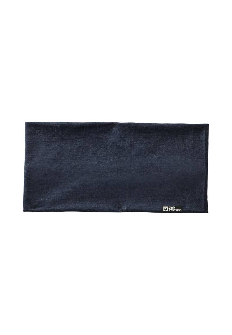 Jack Wolfskin Merino Stirnband Merino Headband One Size blau night blue von Jack Wolfskin