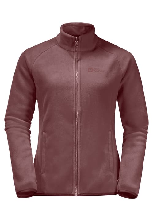 Jack Wolfskin Moonrise Fleecejacke bordeaux von Jack Wolfskin