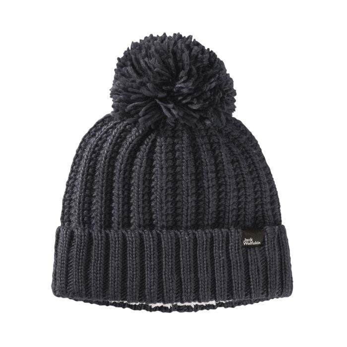 Jack Wolfskin Mütze highloft knit beanie, marine von Jack Wolfskin