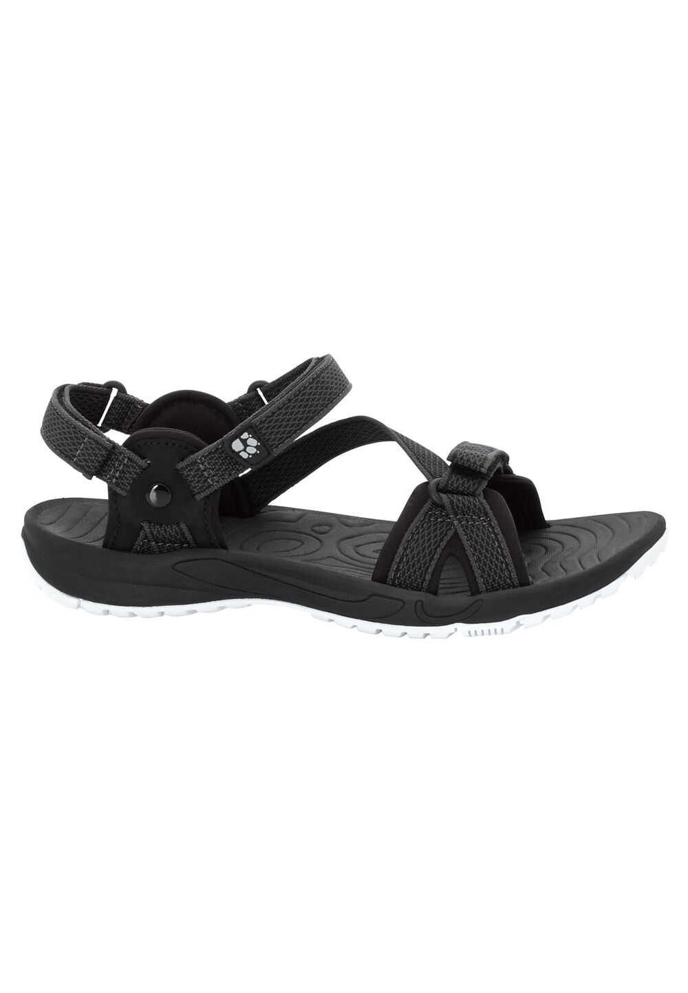 Jack Wolfskin Nachhaltige Trekkingsandalen Damen Lakewood Ride Sandal Women 35.5 black black von Jack Wolfskin