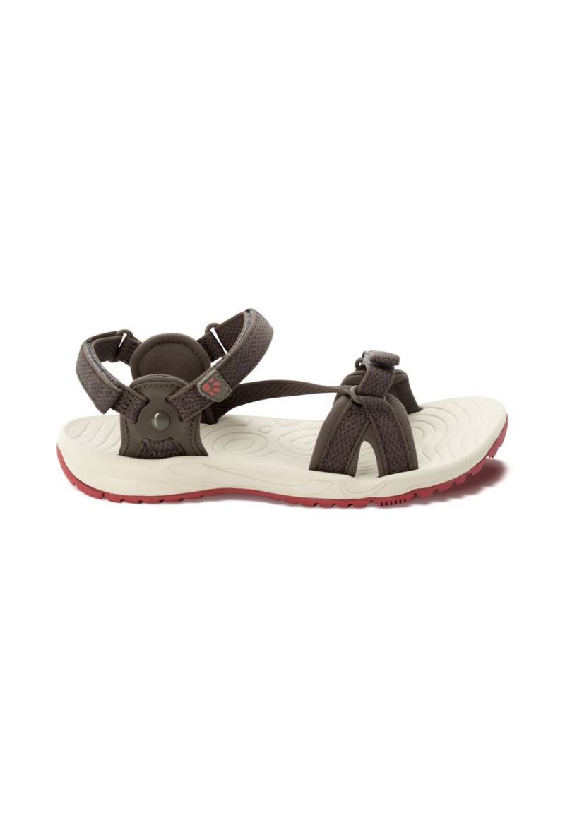 Jack Wolfskin Nachhaltige Trekkingsandalen Damen Lakewood Ride Sandal Women 37 braun coconut brown / auburn von Jack Wolfskin