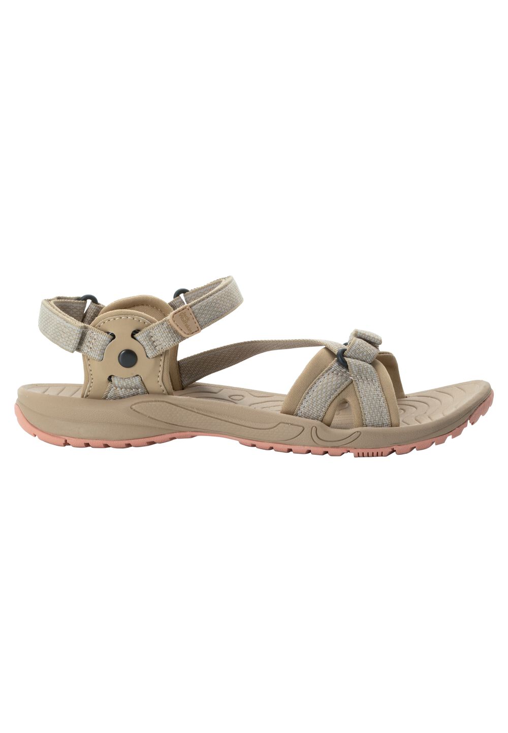 Jack Wolfskin Nachhaltige Trekkingsandalen Damen Lakewood Ride Sandal Women 38 sand storm sand storm von Jack Wolfskin