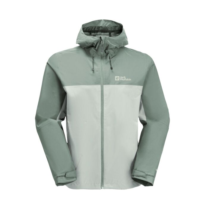 Jack Wolfskin Outdoor Jacke., salbei, M von Jack Wolfskin