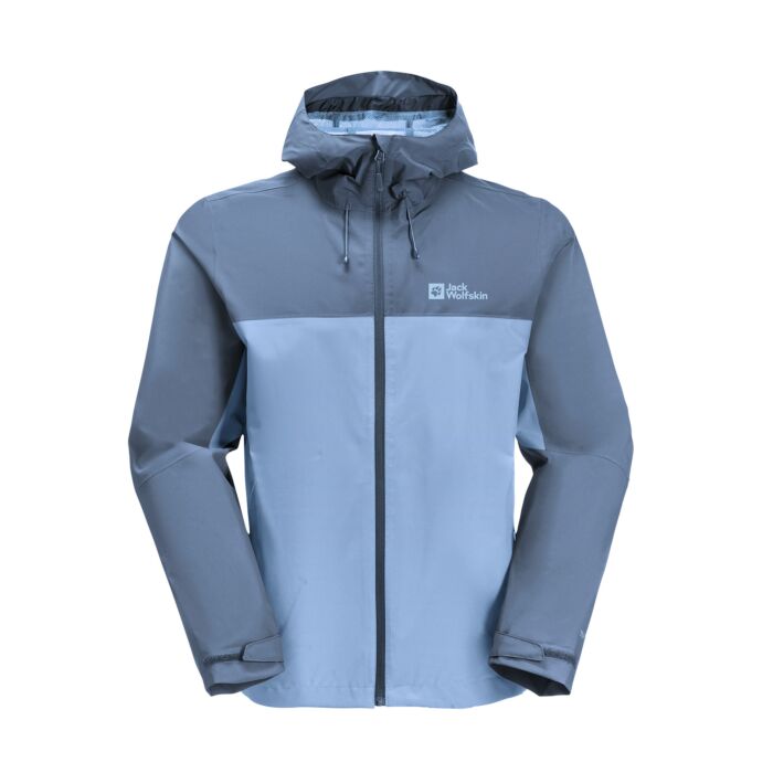 Jack Wolfskin Outdoor Jacke., stahlblau, M von Jack Wolfskin