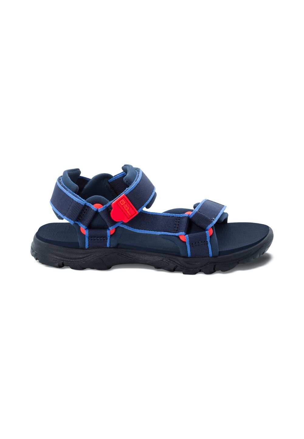 Jack Wolfskin Kinder Sandalen Seven Seas 3 Kids 29 blue / red blue / red von Jack Wolfskin