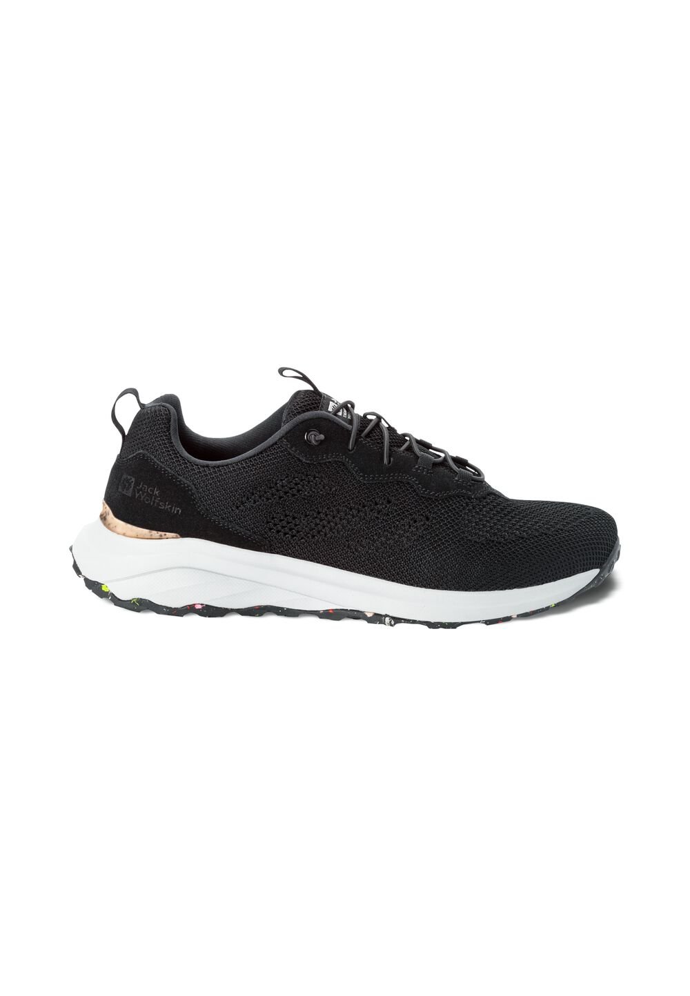 Jack Wolfskin Outdoor Schuhe Herren Dromoventure Knit Low Men 39.5 black black von Jack Wolfskin