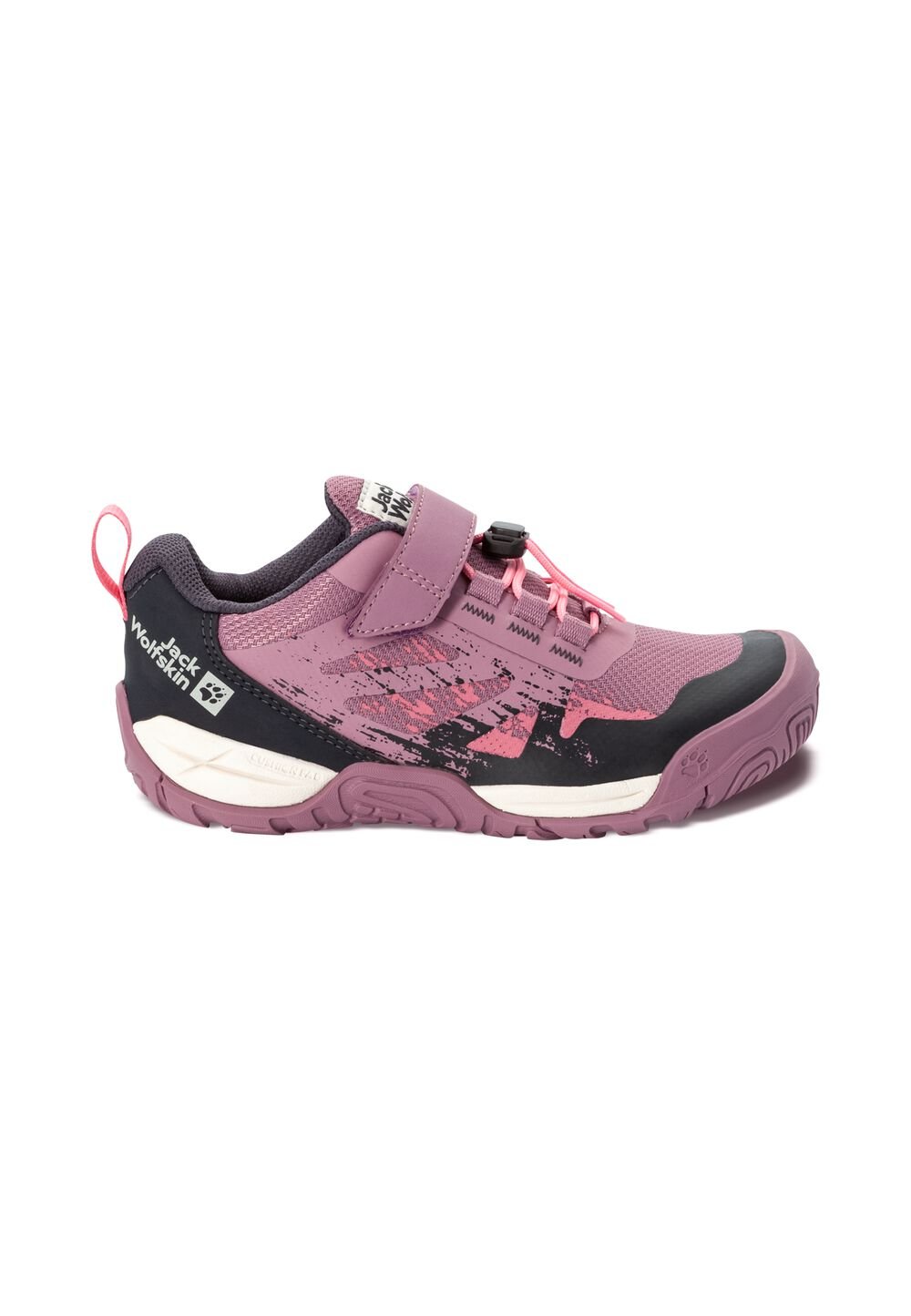 Jack Wolfskin Outdoor Schuhe Kinder Villi Action Low Kids 35 ash mauve ash mauve von Jack Wolfskin