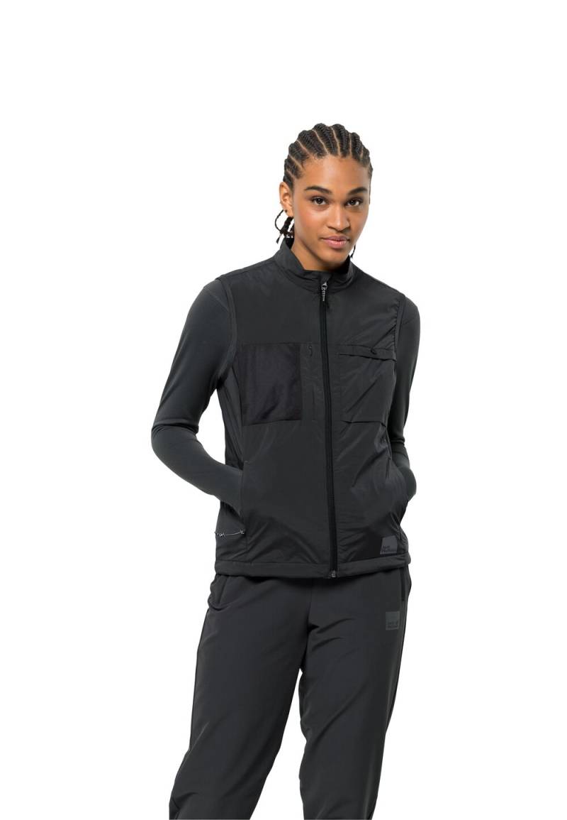 Jack Wolfskin Bike Commute Ins Vest Women L phantom Phantom von Jack Wolfskin