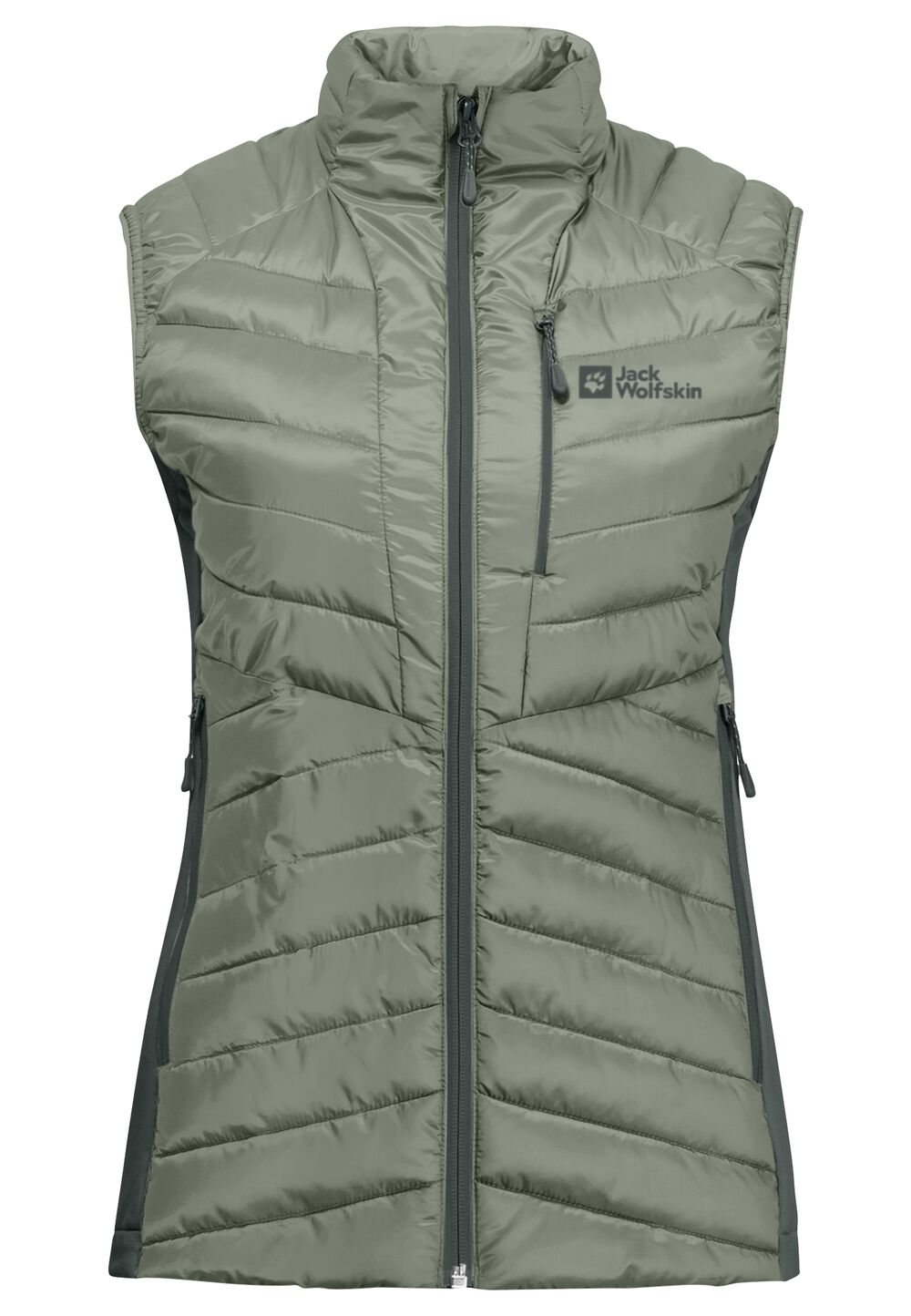 Jack Wolfskin Outdoor-Weste Damen Routeburn Pro Ins Vest Women M mint leaf mint leaf von Jack Wolfskin