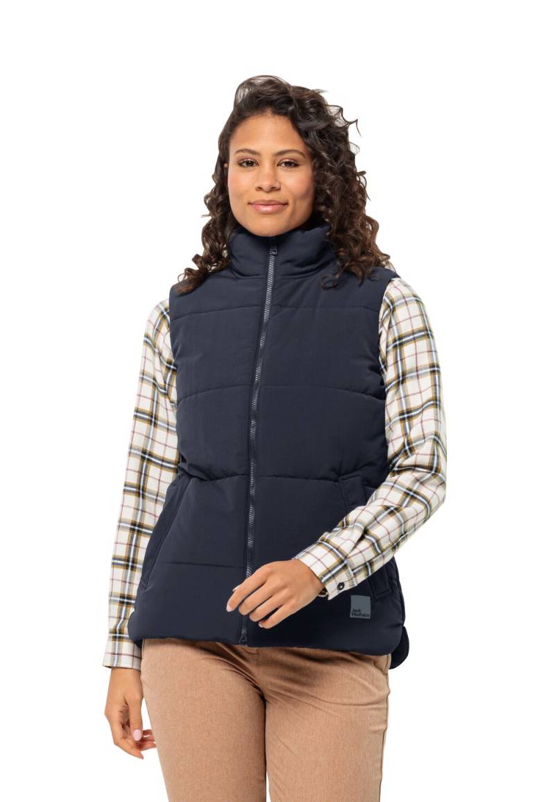 Jack Wolfskin Outdoor-Weste Damen White Frost Vest Women L blau night blue von Jack Wolfskin