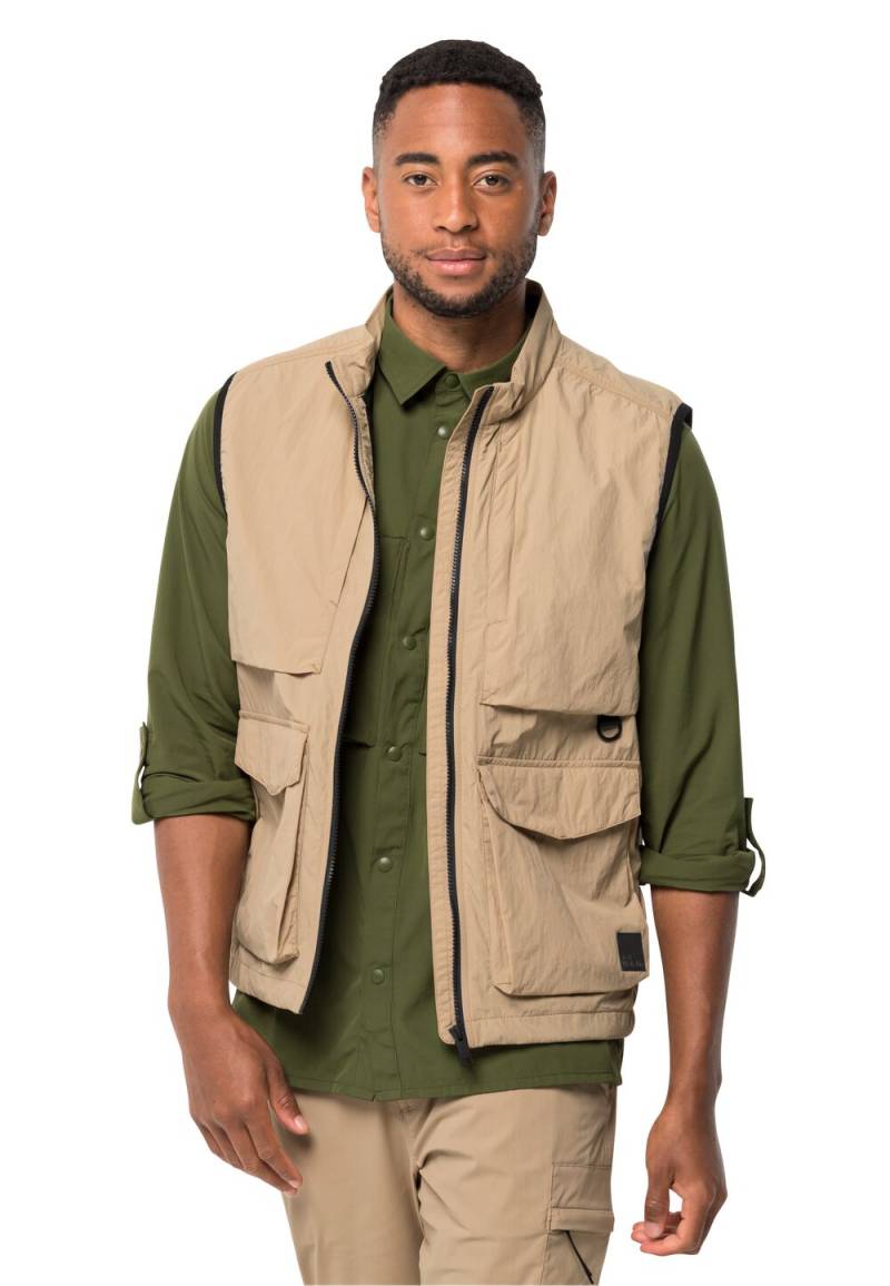 Jack Wolfskin Outdoor-Weste Herren Lightsome Wander Vest Men S sand storm sand storm von Jack Wolfskin