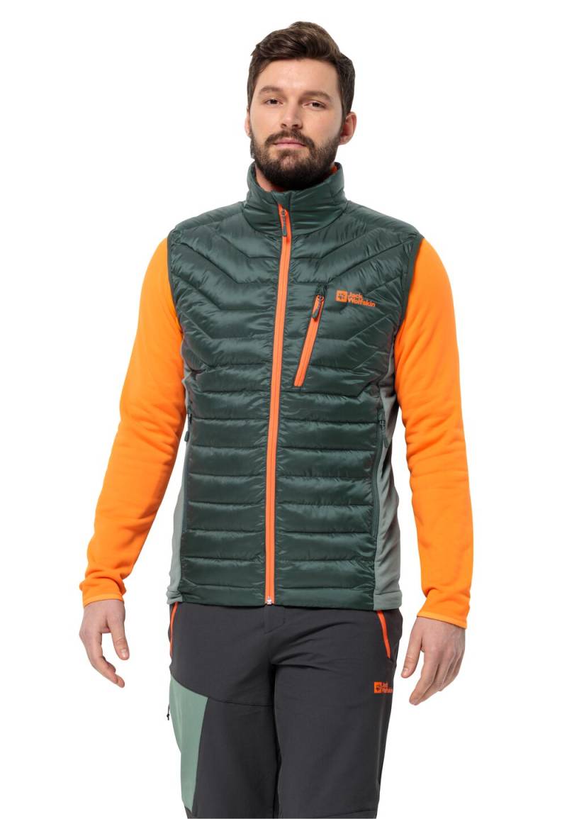 Jack Wolfskin Outdoor-Weste Herren Routeburn Pro Ins Vest Men L black olive black olive von Jack Wolfskin