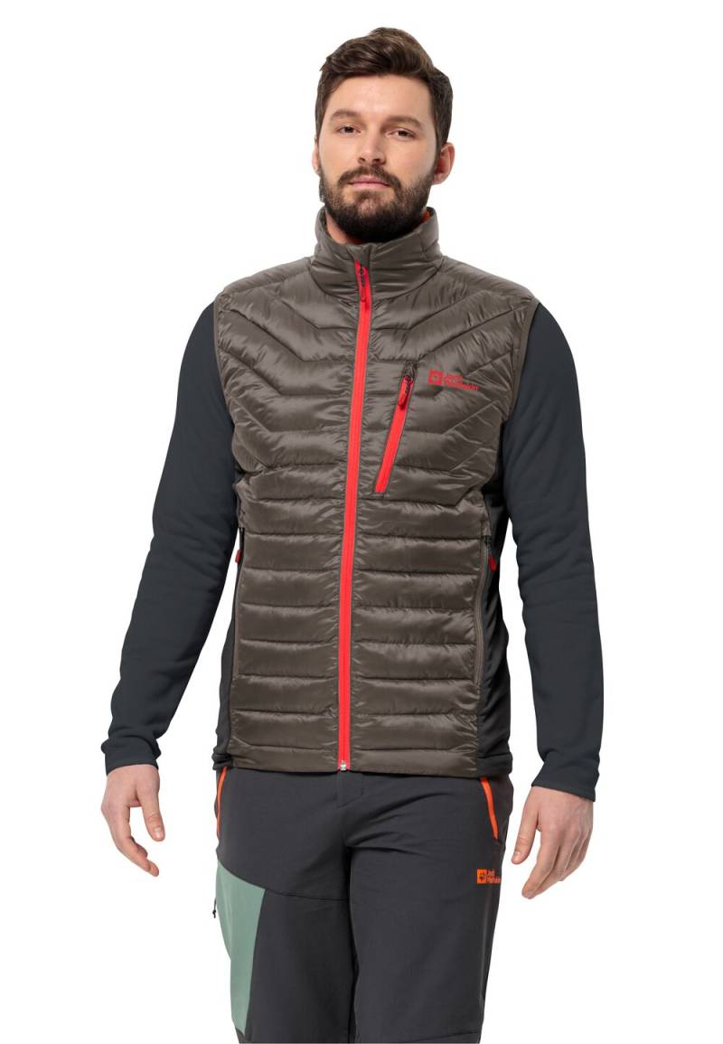 Jack Wolfskin Outdoor-Weste Herren Routeburn Pro Ins Vest Men L cold coffee cold coffee von Jack Wolfskin