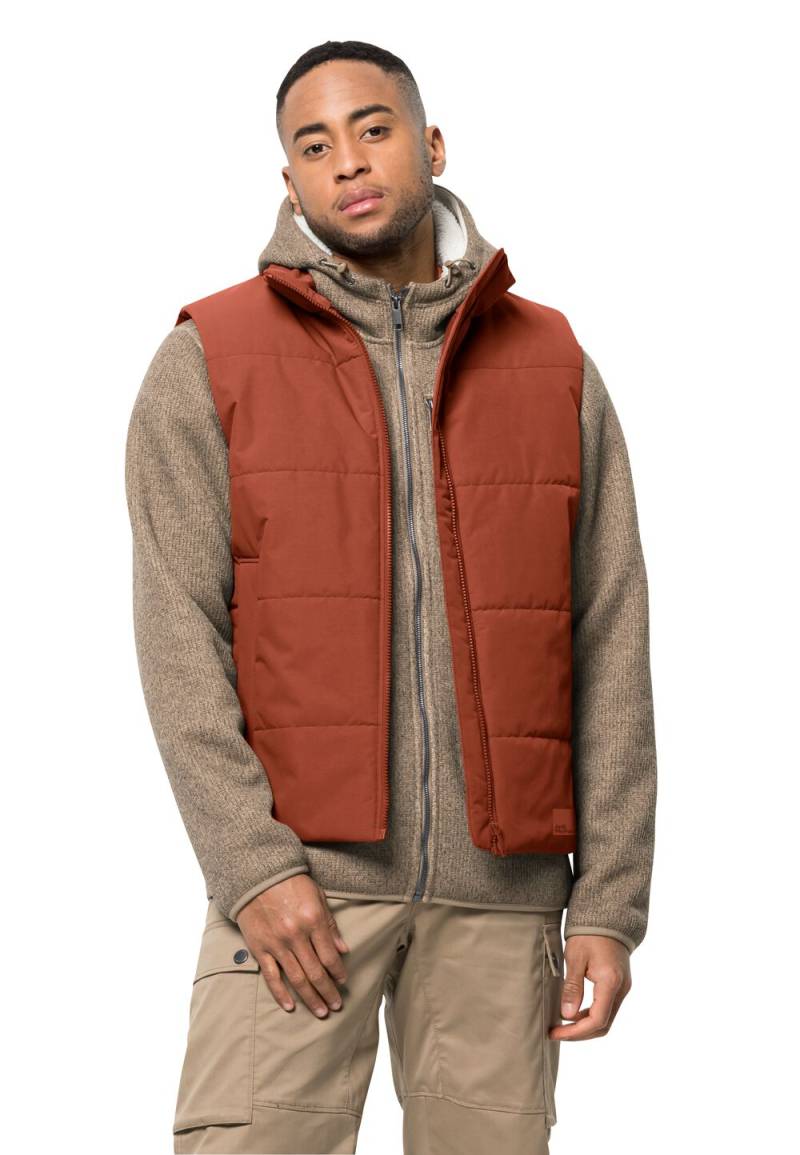 Jack Wolfskin Outdoor-Weste Herren White Frost Vest Men L carmine carmine von Jack Wolfskin