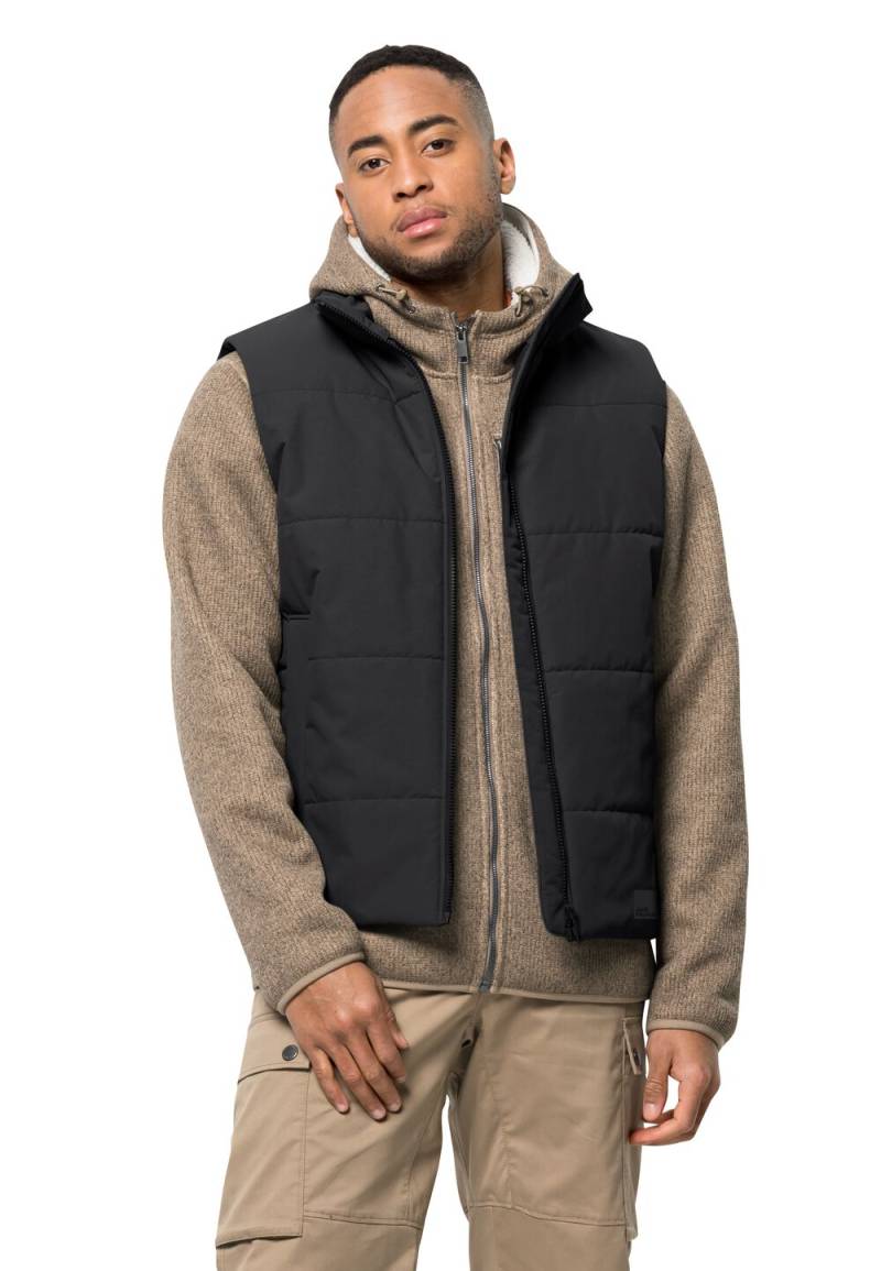 Jack Wolfskin Outdoor-Weste Herren White Frost Vest Men XL black black von Jack Wolfskin