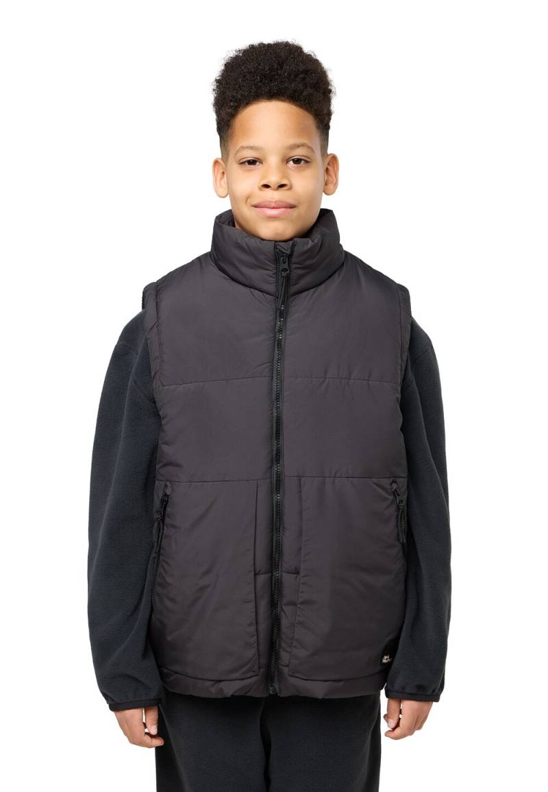 Jack Wolfskin Outdoor-Weste Teenager Teen Ins Vest Youth 128 granite black granite black von Jack Wolfskin