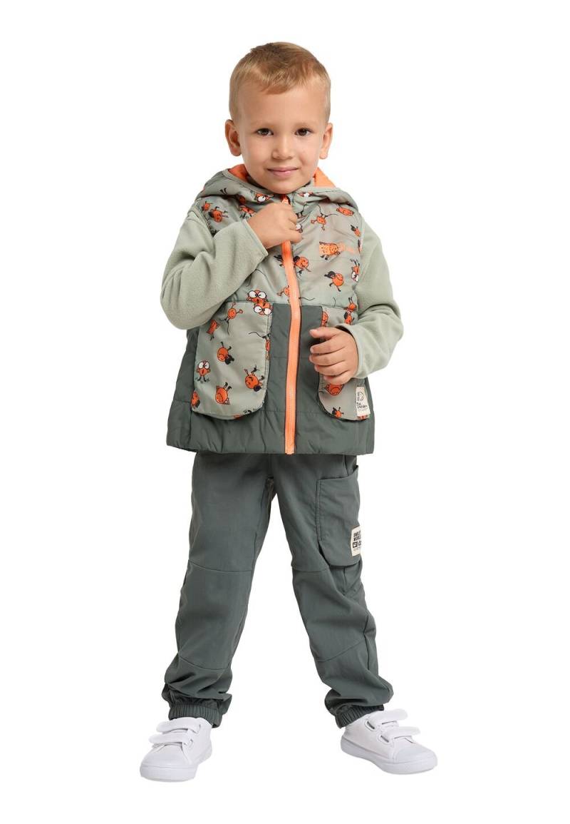 Jack Wolfskin Outdoor-Weste Kinder Smileyworld AOP Vest Kids 104 icon mint leaf Icon Mint Leaf von Jack Wolfskin