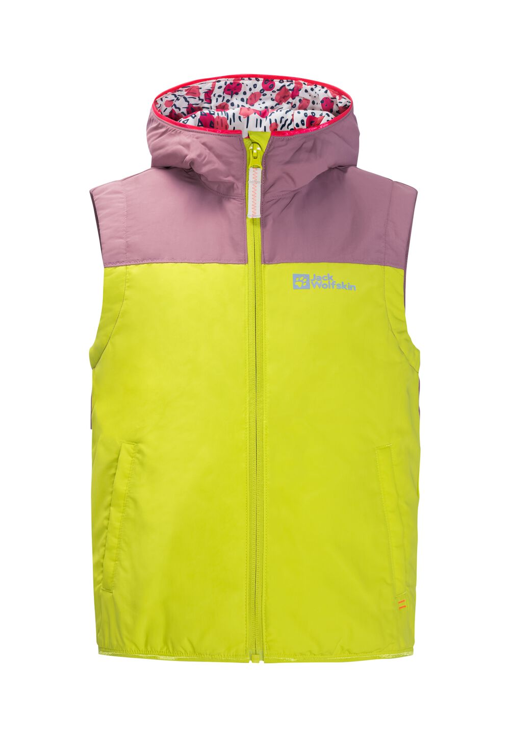 Jack Wolfskin Outdoor-Weste Kinder Villi Vest Kids 104 green banana green banana von Jack Wolfskin