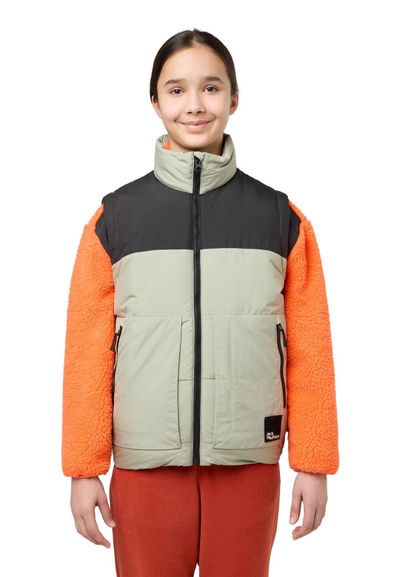 Jack Wolfskin Outdoor-Weste Teenager Teen Ins Vest Youth 128 mint leaf mint leaf von Jack Wolfskin