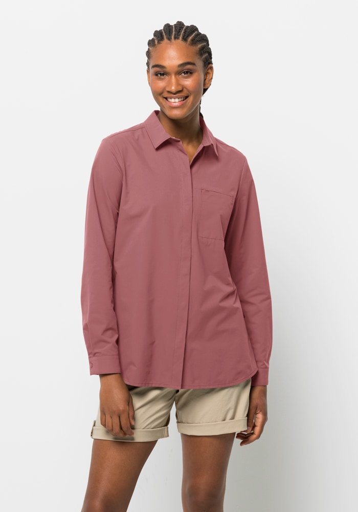 Jack Wolfskin Outdoorbluse »LIGHT WANDER LS SHIRT W« Jack Wolfskin Outdoorbluse »LIGHT WANDER LS SHIRT W« von Jack Wolfskin