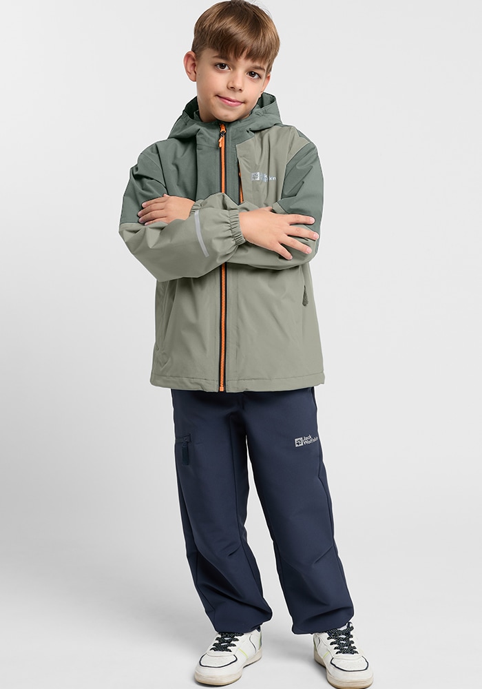 Jack Wolfskin Outdoorjacke »ACTAMIC 2L JKT K«, mit Kapuze von Jack Wolfskin