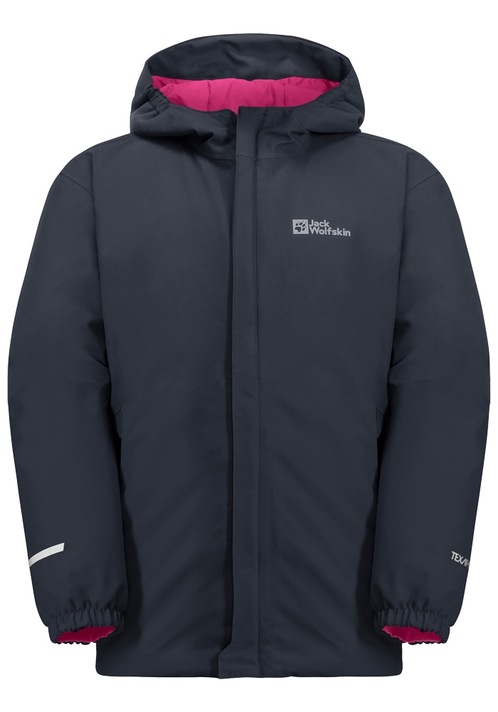 Jack Wolfskin Outdoorjacke »BLOCKY JACKET K«, mit Kapuze von Jack Wolfskin