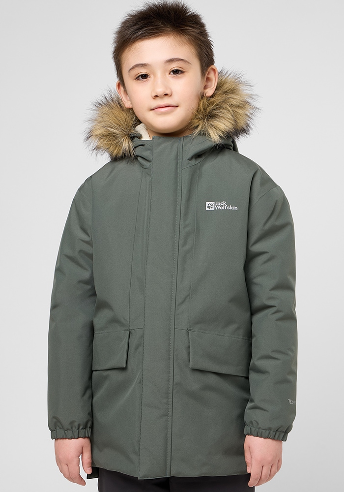 Jack Wolfskin Outdoorjacke »COSY BEAR JACKET K«, mit Kapuze von Jack Wolfskin