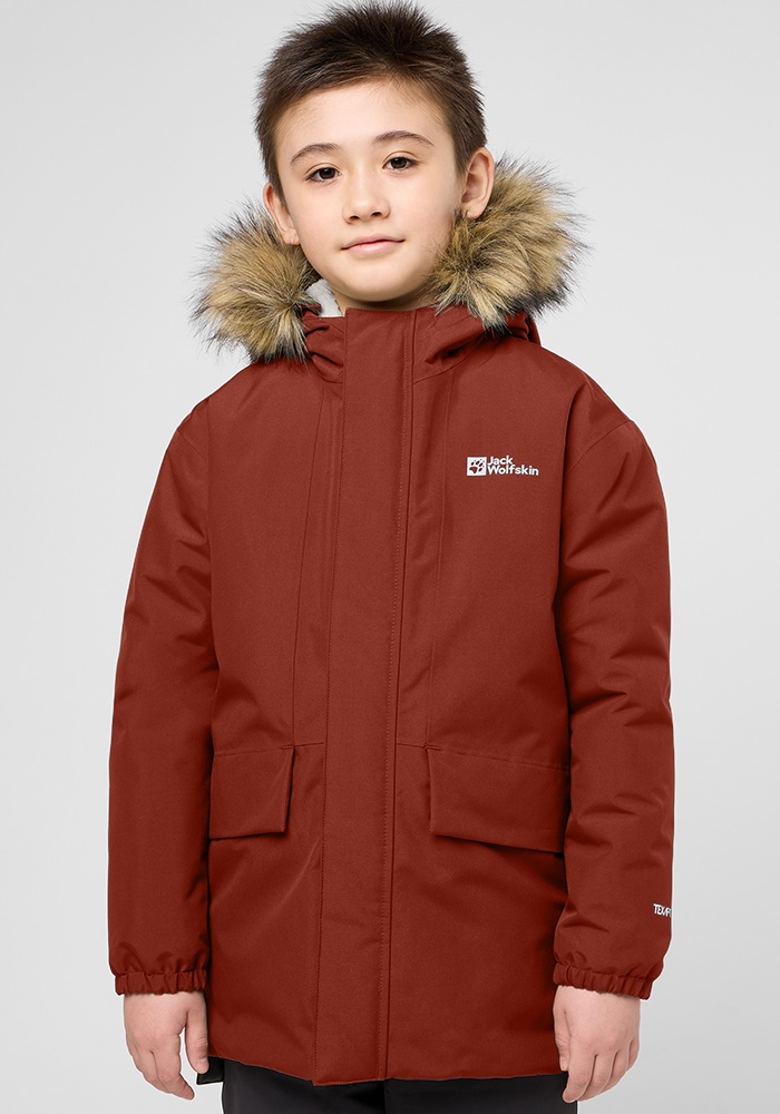 Jack Wolfskin Outdoorjacke »COSY BEAR JACKET K«, mit Kapuze von Jack Wolfskin