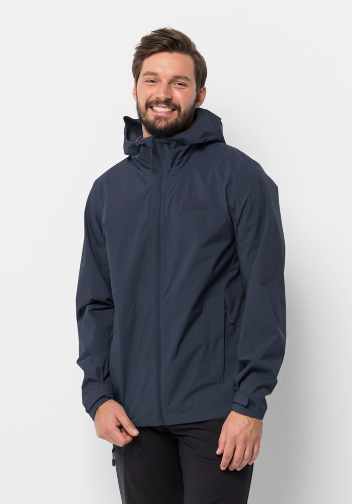 Jack Wolfskin Outdoorjacke »ELSBERG 2.5L JKT M«, mit Kapuze von Jack Wolfskin