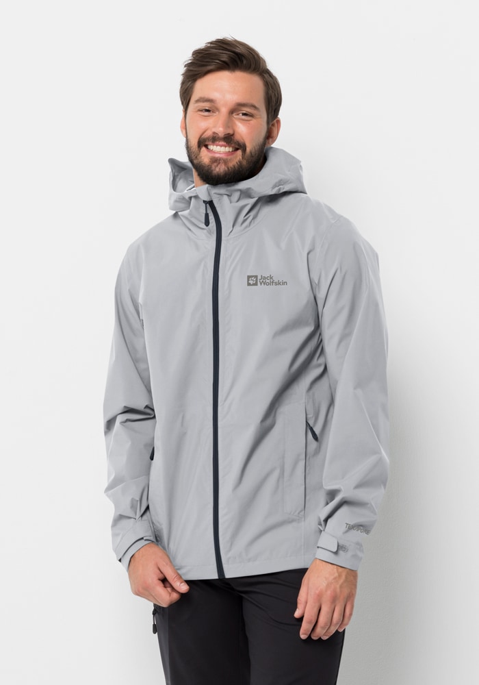 Jack Wolfskin Outdoorjacke »ELSBERG 2.5L JKT M«, mit Kapuze von Jack Wolfskin