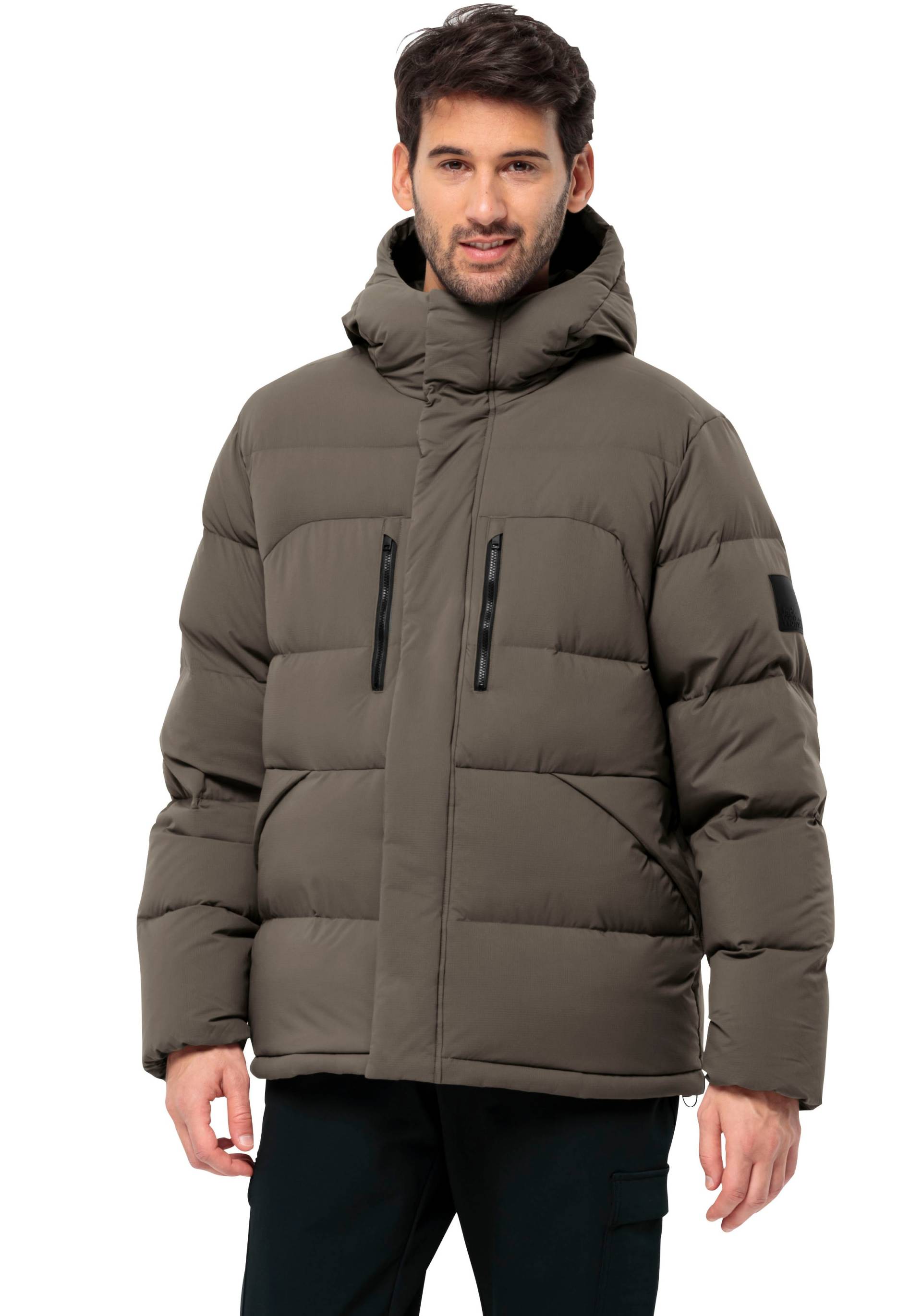 Jack Wolfskin Daunenjacke »ROEMERTOR JKT M«, mit Kapuze, mit Kapuze Jack Wolfskin Daunenjacke »ROEMERTOR JKT M«, mit Kapuze, mit Kapuze von Jack Wolfskin
