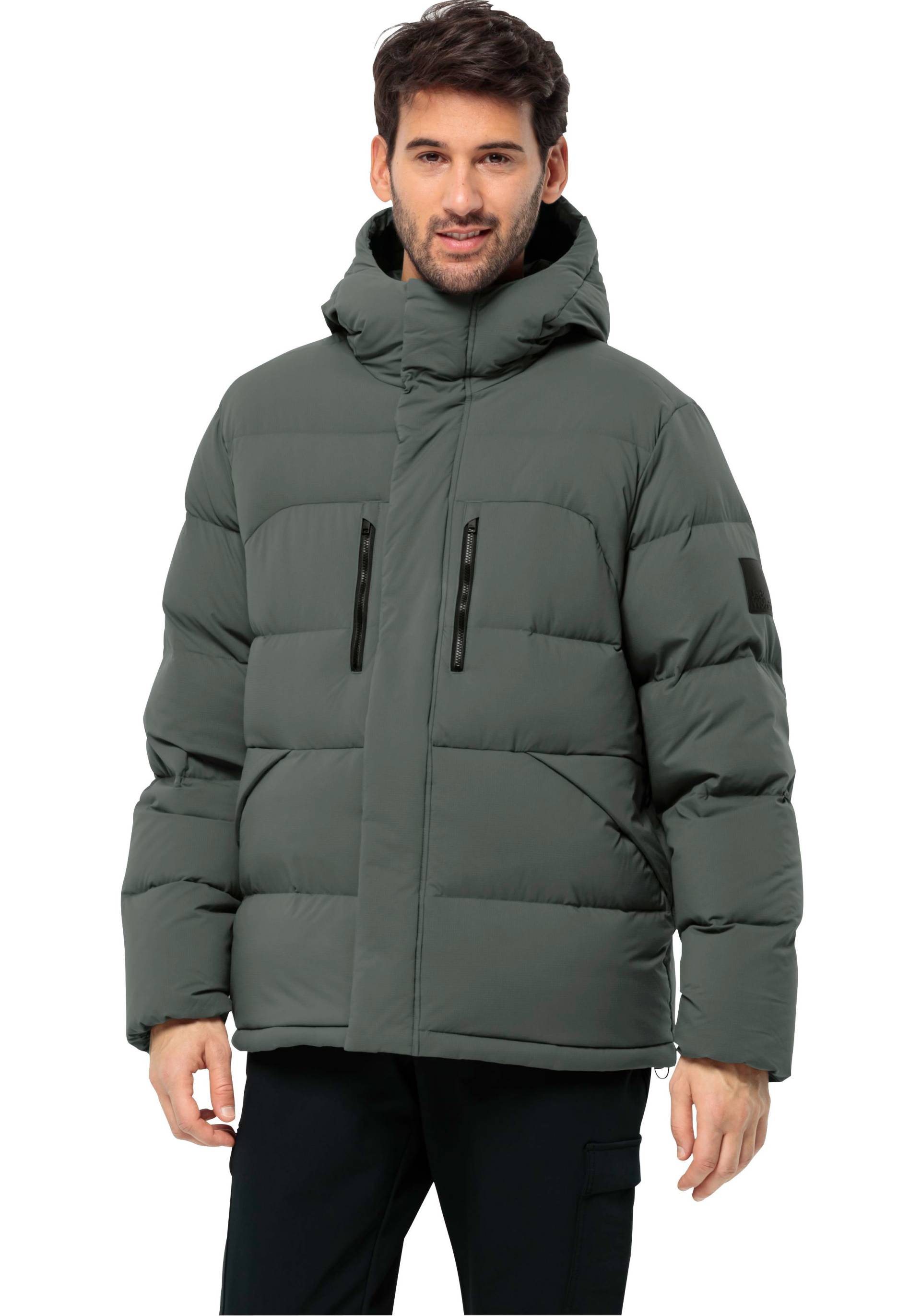 Jack Wolfskin Daunenjacke »ROEMERTOR JKT M«, mit Kapuze, mit Kapuze Jack Wolfskin Daunenjacke »ROEMERTOR JKT M«, mit Kapuze, mit Kapuze von Jack Wolfskin
