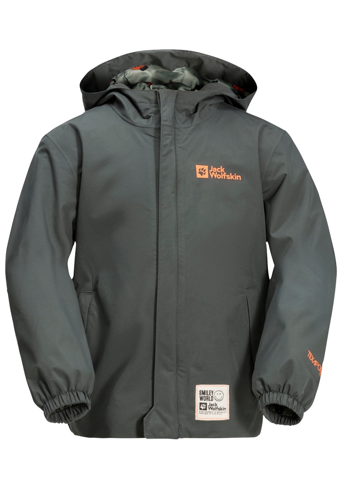 Jack Wolfskin Outdoorjacke »SMILEYWORLD 2L JKT K«, mit Kapuze von Jack Wolfskin