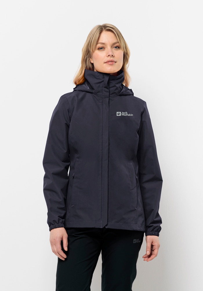 Jack Wolfskin Outdoorjacke »STORMY POINT 2L JKT W«, mit Kapuze von Jack Wolfskin