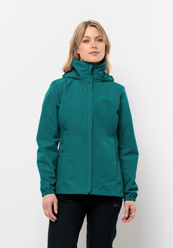 Jack Wolfskin Outdoorjacke »STORMY POINT 2L JKT W«, mit Kapuze von Jack Wolfskin