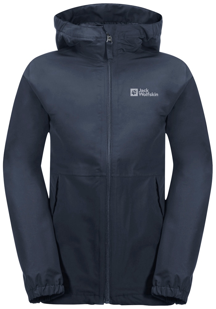 Jack Wolfskin Outdoorjacke »STORMY POINT JACKET K«, mit Kapuze von Jack Wolfskin