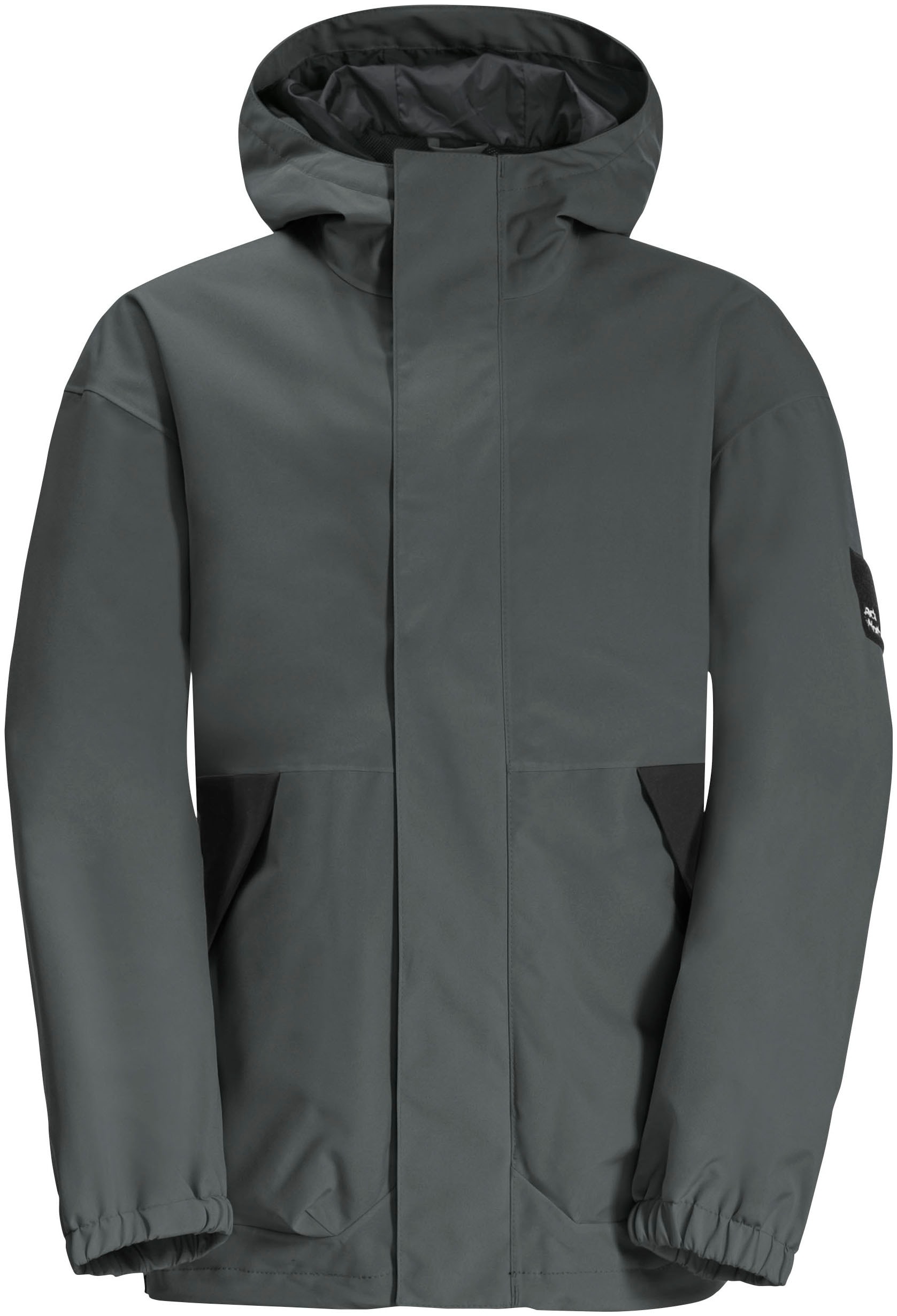 Jack Wolfskin Outdoorjacke »TEEN 2L JACKET Y«, mit Kapuze, Wasserabweisend & Atmungsaktiv von Jack Wolfskin