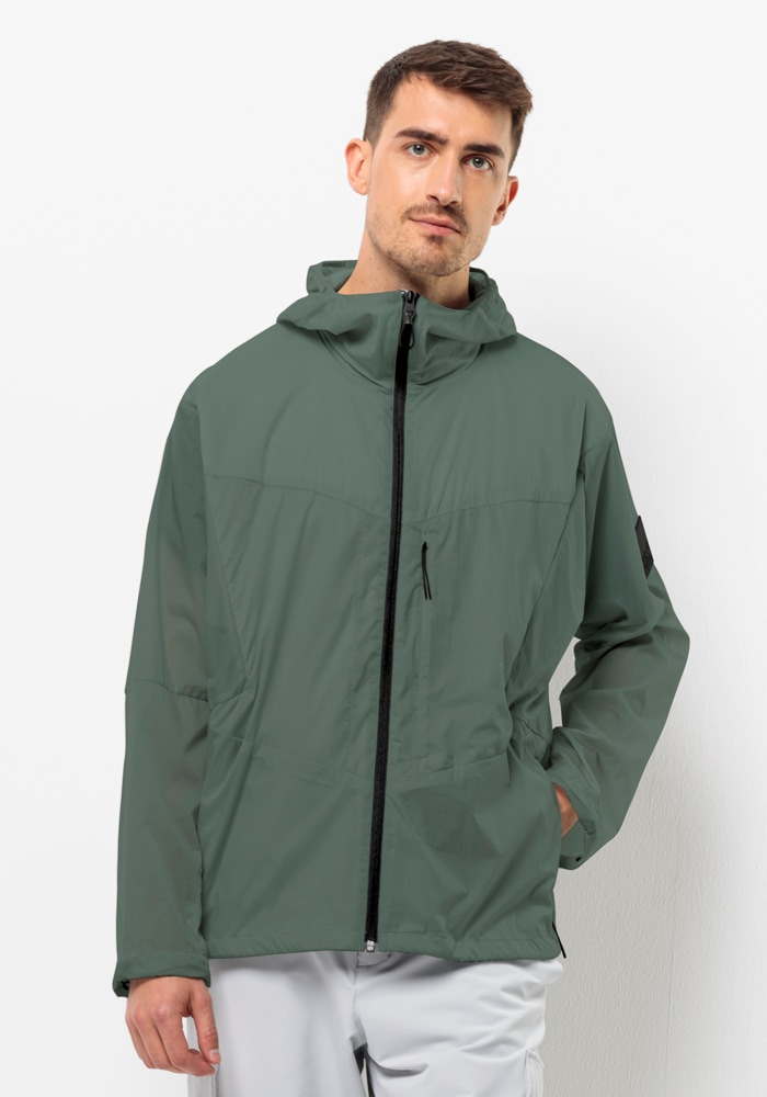 Jack Wolfskin Outdoorjacke »WANDERJAHR JKT M«, mit Kapuze von Jack Wolfskin