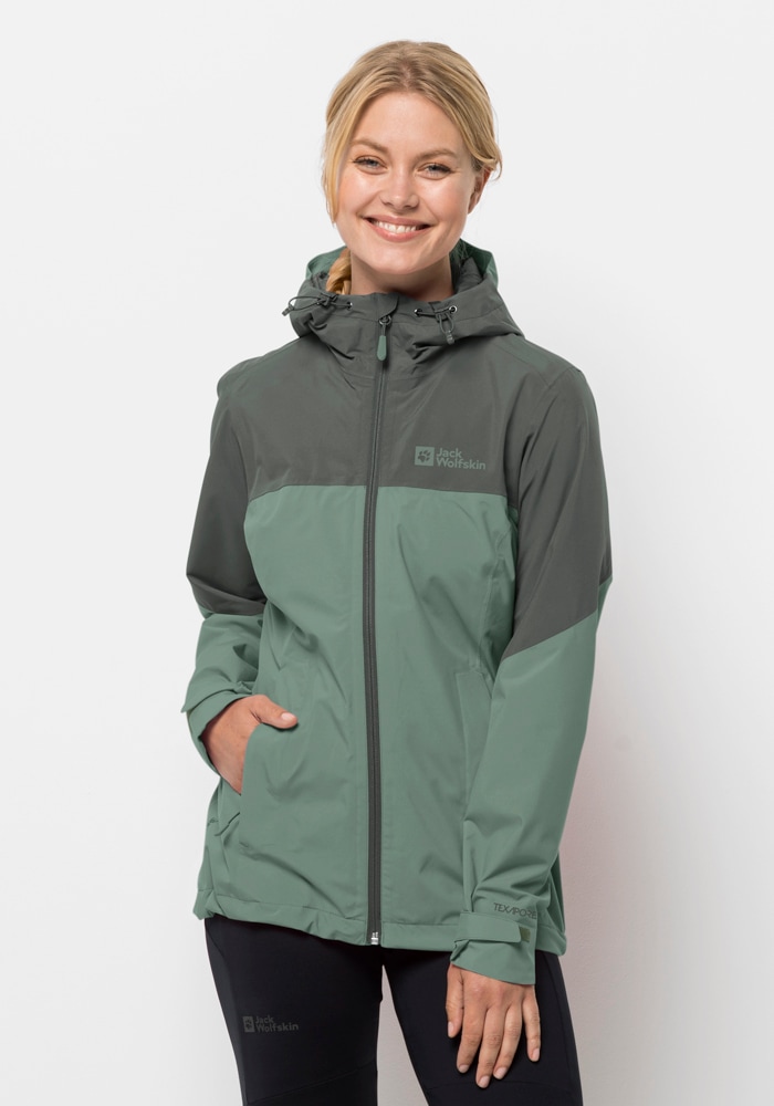 Jack Wolfskin Outdoorjacke »WEILTAL 2L JKT W«, mit Kapuze von Jack Wolfskin