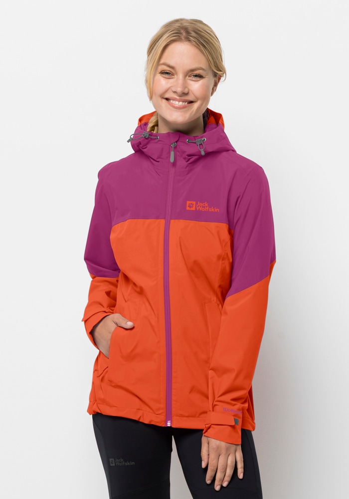 Jack Wolfskin Outdoorjacke »WEILTAL 2L JKT W«, mit Kapuze von Jack Wolfskin