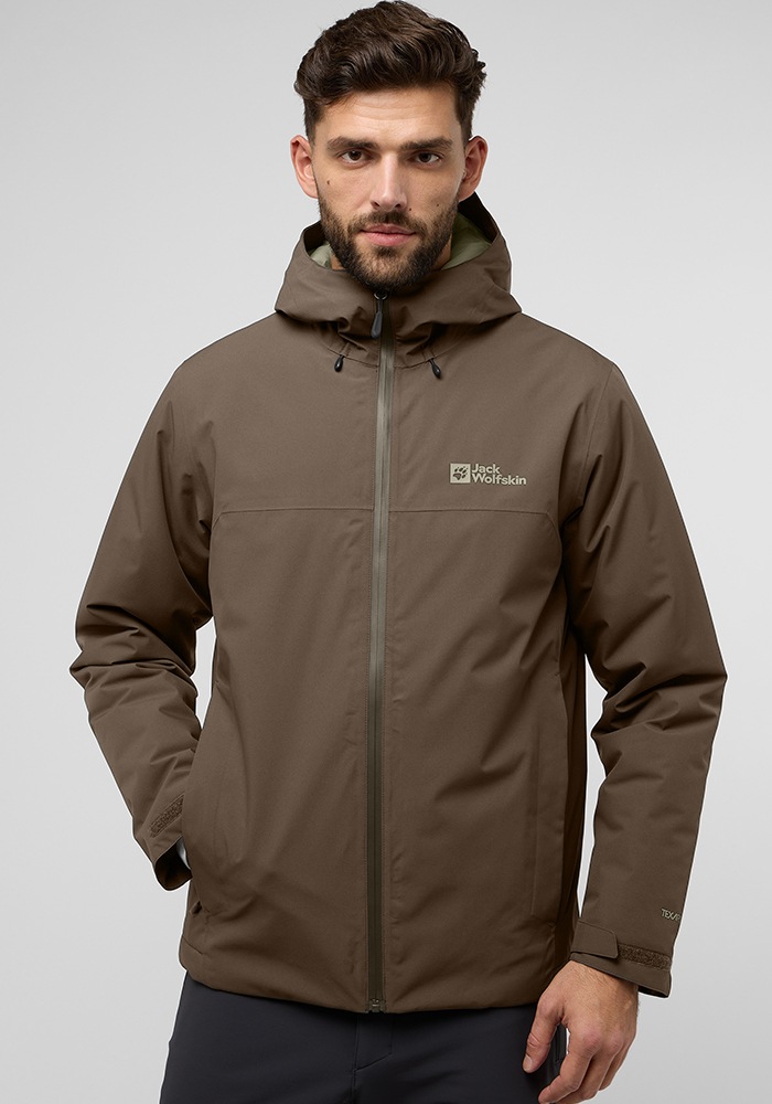 Jack Wolfskin Outdoorjacke »WISPER INS JKT M«, mit Kapuze von Jack Wolfskin